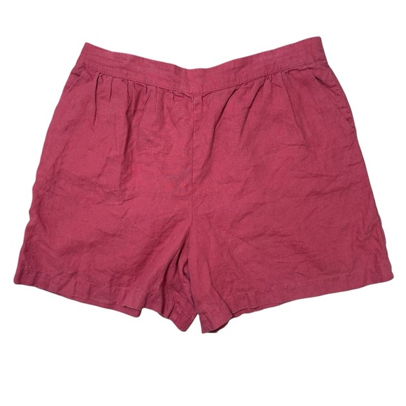 Boden Women’s Size 14 Pull-On Linen Shorts - Picture 1 of 5